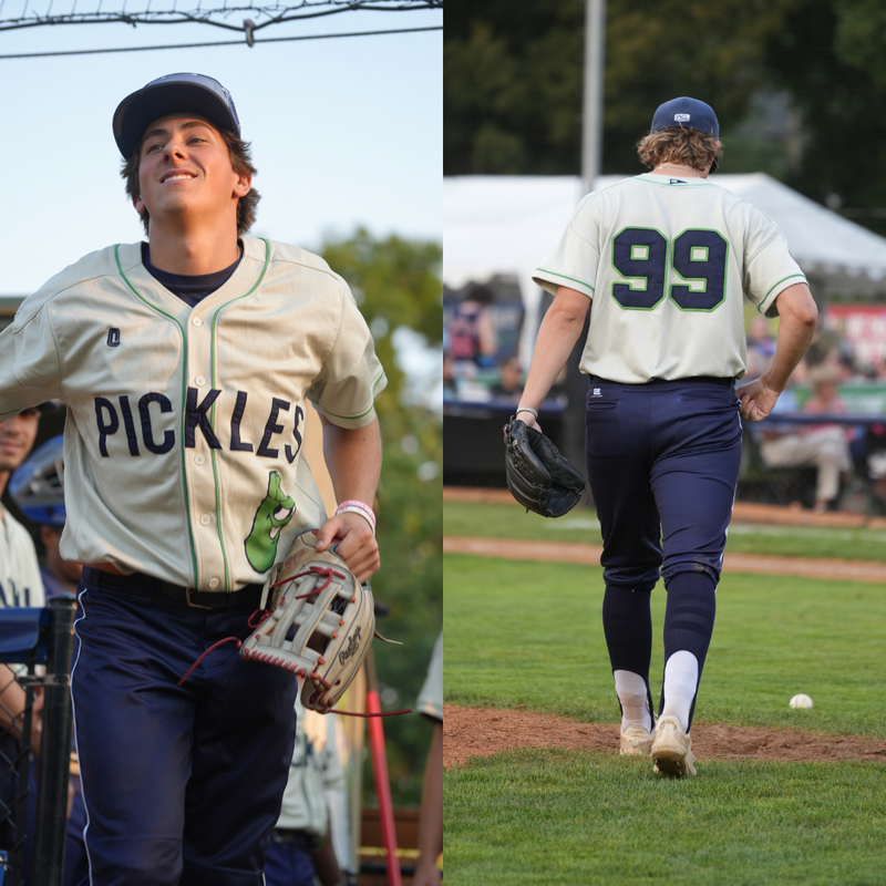 2024 Official League Portland Pickles Mint Throwback Jersey