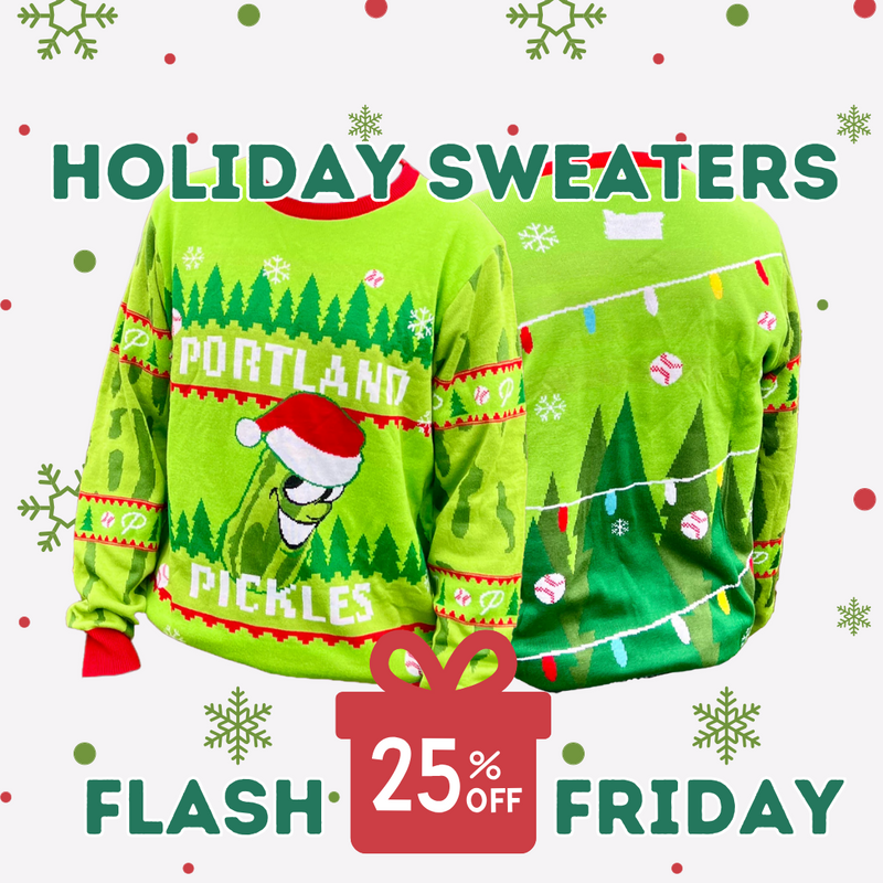 Portland Pickles Ugly Holiday Sweater