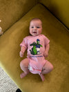 Portland Pickles Dillon x Rally Gator Onesie Pink