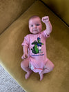 Portland Pickles Dillon x Rally Gator Onesie Pink