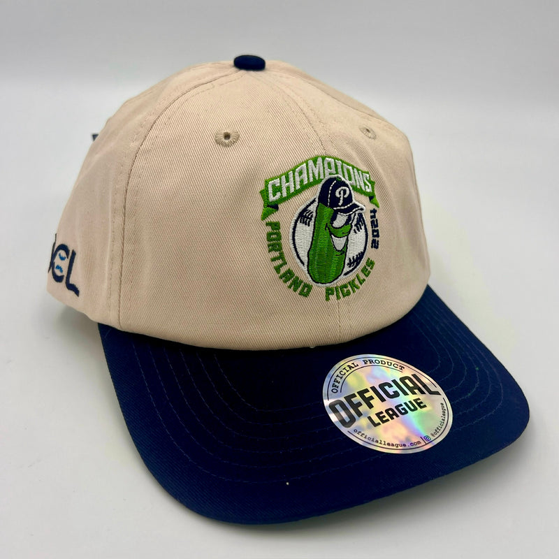 Official League x Portland Pickles WCL 2024 Champions Dad Hat