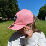 Official League x Portland Pickles Pink Dillon Logo Dad Hat