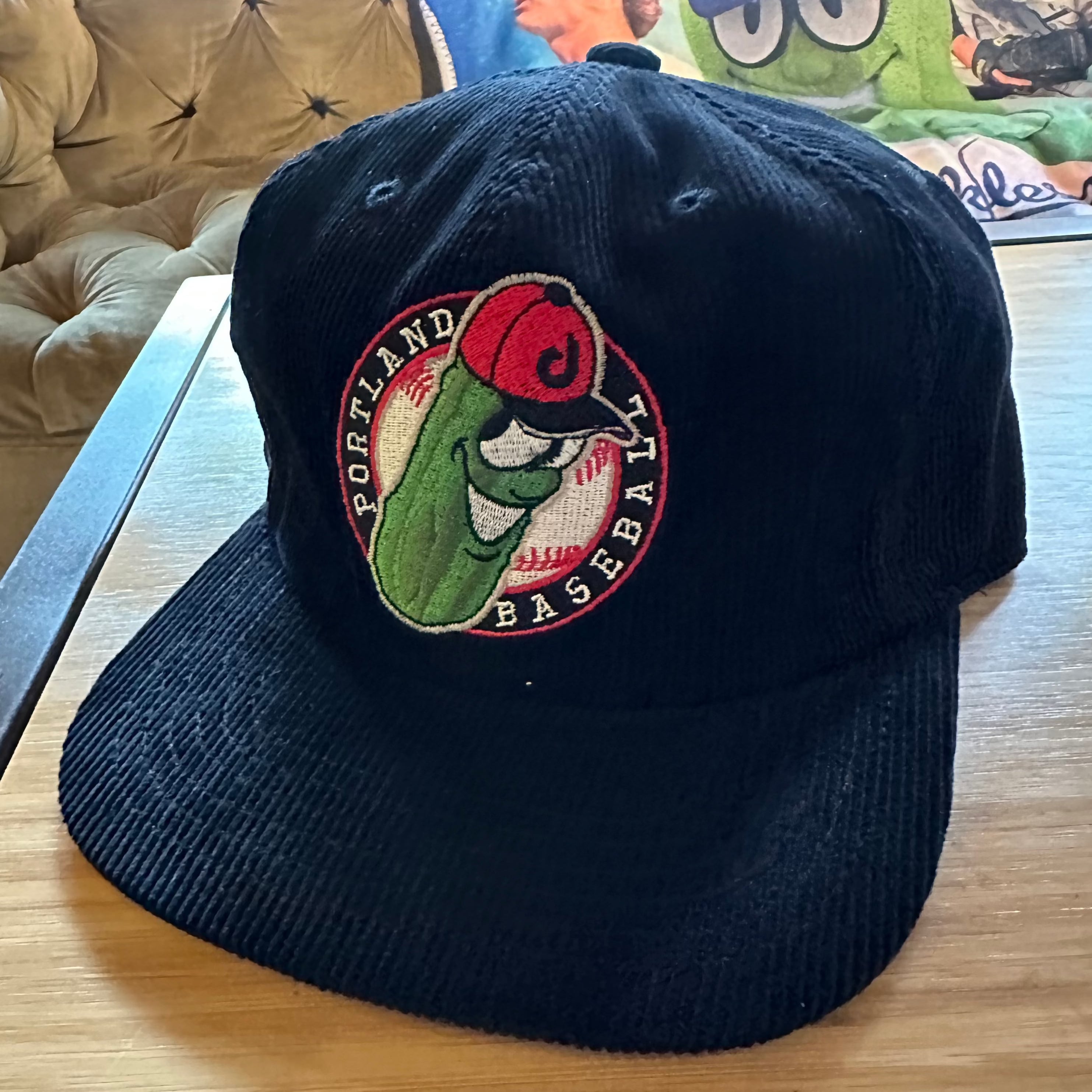City | Rip Portland Official Hat Baseball League Corduroy Pickles