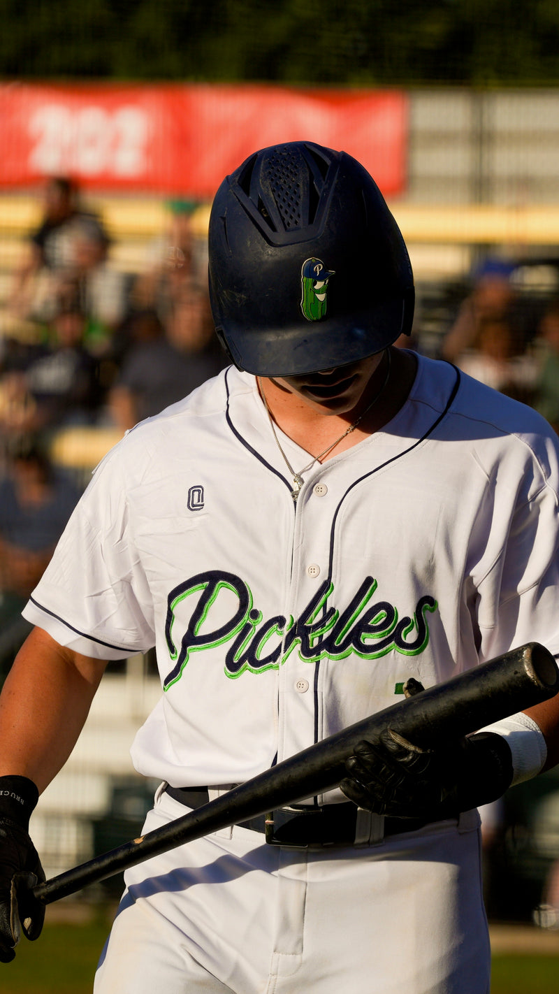 2023 Official League Portland Pickles White Home Jersey