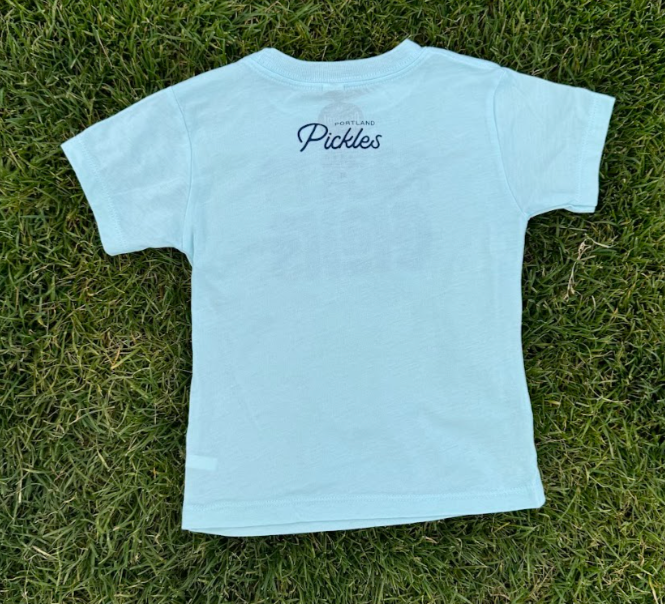 Portland Pickles Raise the Chair Toddler T-Shirt Ice Blue