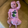 Portland Pickles Dillon x Rally Gator Onesie Pink