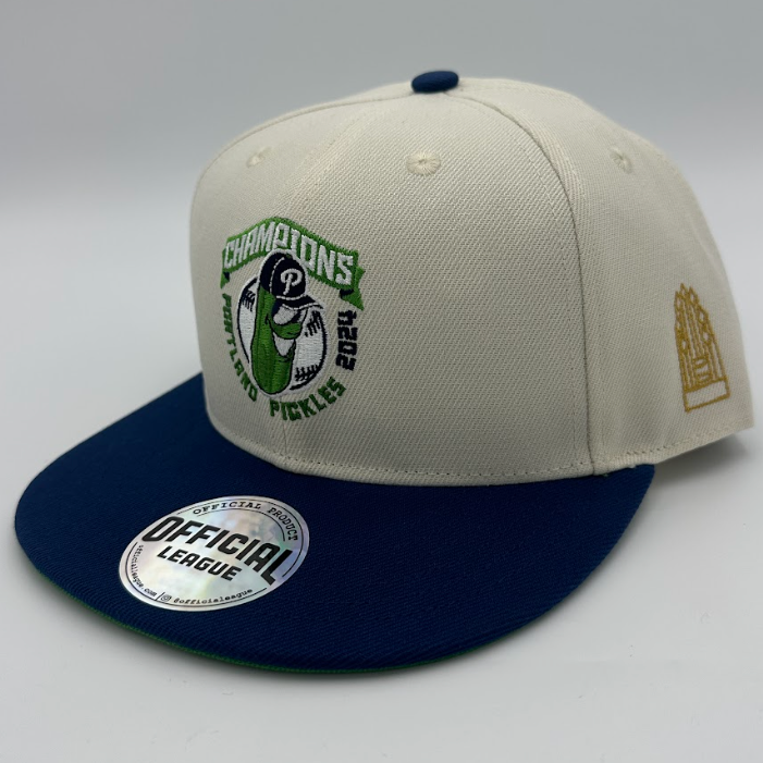 Official League x Portland Pickles WCL 2024 Champions Hat Snapback