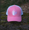 Official League x Portland Pickles Badge Pink Trucker Hat