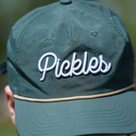 Official League x Portland Pickles Cursive Forest Green Nylon Hat