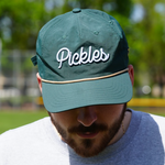 Official League x Portland Pickles Cursive Forest Green Nylon Hat