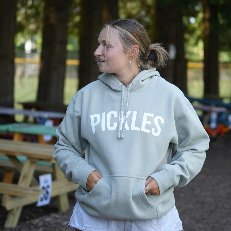 Official League x Portland Pickles Dusty Sage Hoodie