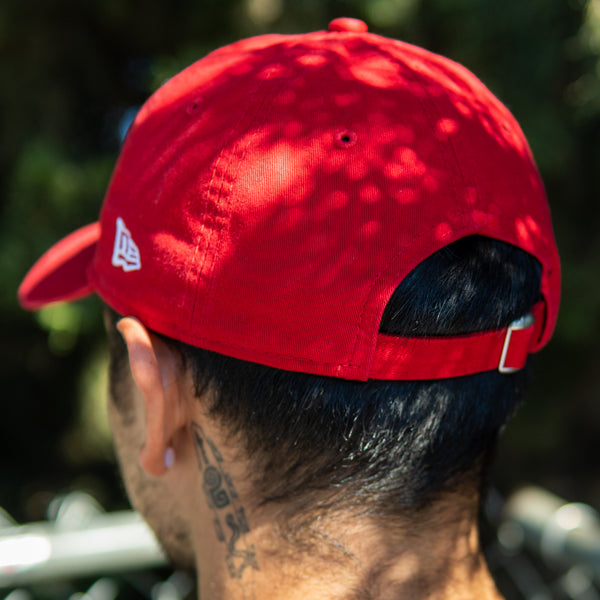 New Era 9TWENTY Rosebuds Red Dad Hat