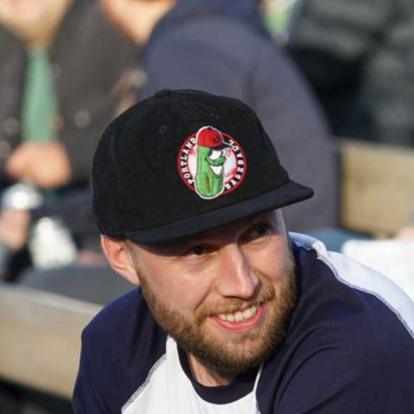 Corduroy League Pickles Official Hat | Rip Portland City Baseball