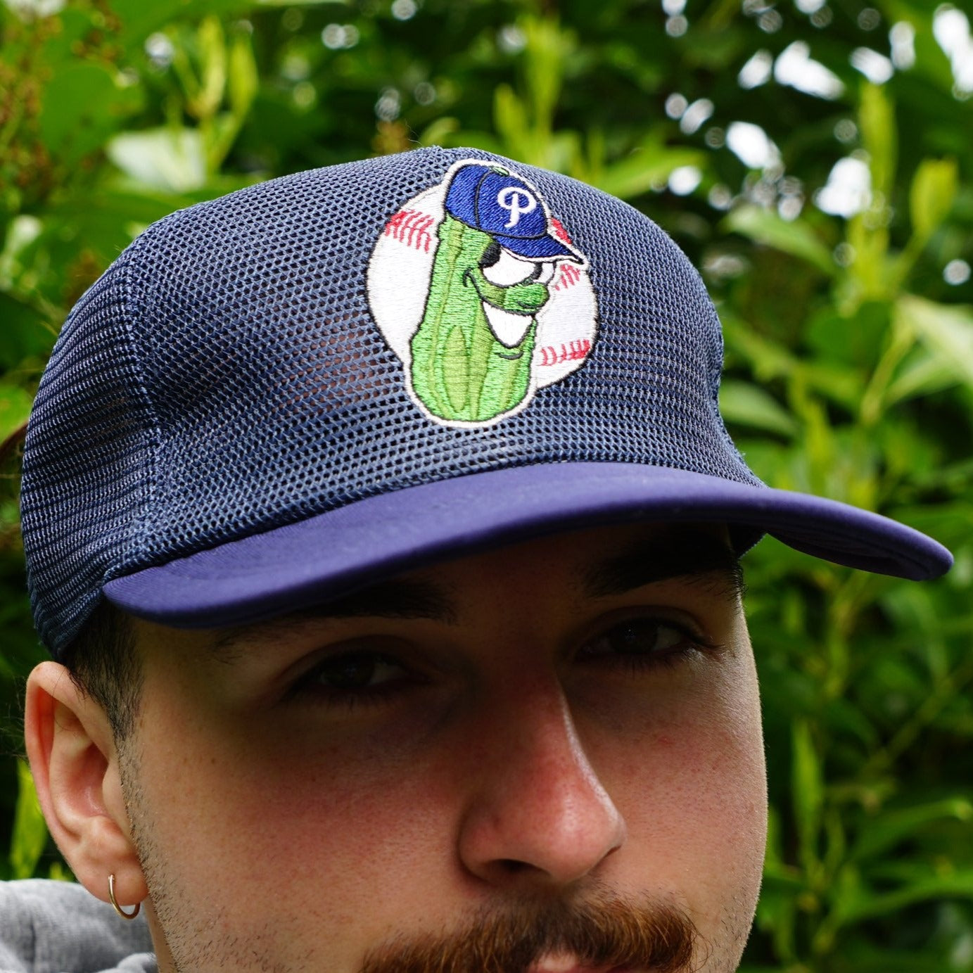 Pickles Portland Official | Baseball League Pickles Hat Full Mesh