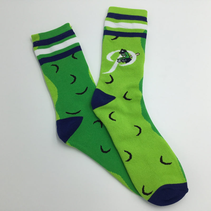 Dillon Alt P Socks - Portland Pickles Baseball