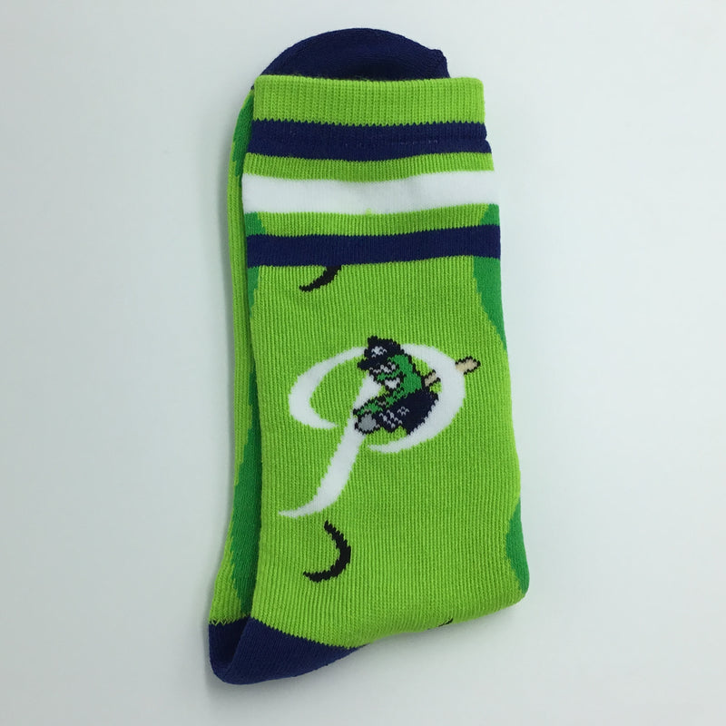 Dillon Alt P Socks - Portland Pickles Baseball