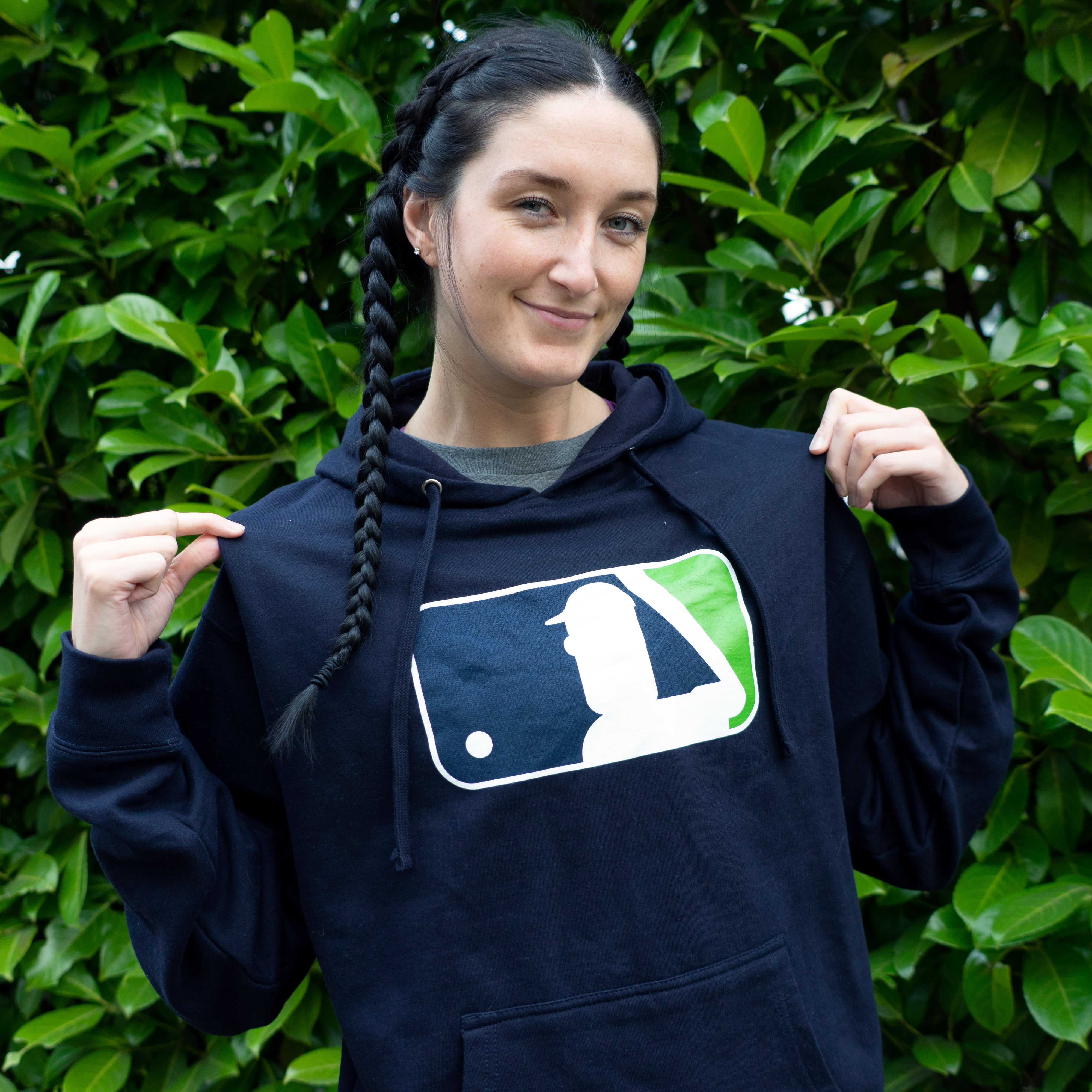 MLB PDX Black Hoodie